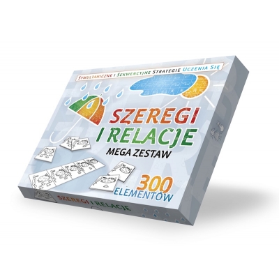 SZEREGI I RELACJE - MEGA ZESTAW 300 ELEM. (LOG027)