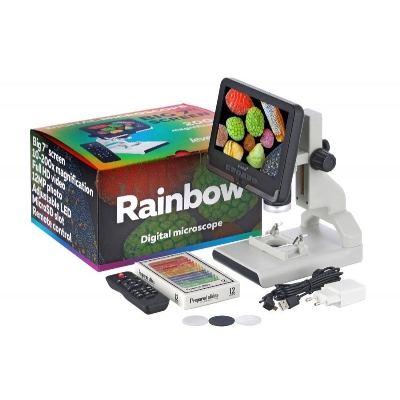 MIKROSKOP CYFROWY LEVENHUK RAINBOW DM700 LCD