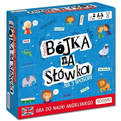 BÓJKA NA SŁÓWKA - GRA EDUKACYJNA J.ANG.  (ZAB994)