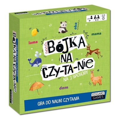 BÓJKA NA CZYTANIE. GRA DO NAUKI CZYTANIA (GRA015)