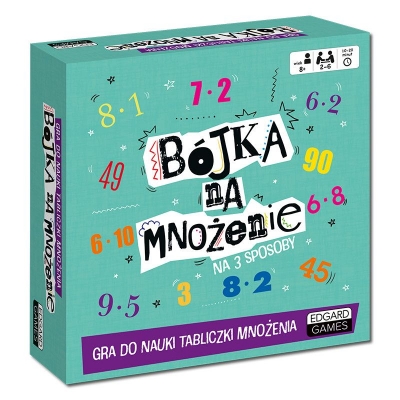 BÓJKA NA MNOŻENIE. GRA DO NAUKI TABLICZKI MNOŻENIA (GRA041)