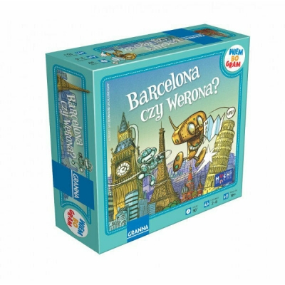 BARCELONA CZY WERONA - GRA EDUKACYJNA (GRA233)