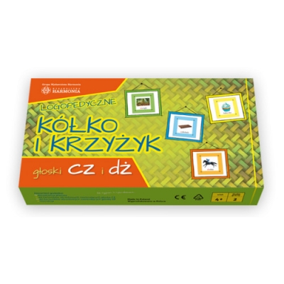 LOGOPEDYCZNE KÓŁKO O KRZYŻYK - GŁOSKI CZ I DŻ (LOG137)