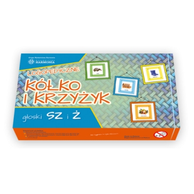 LOGOPEDYCZNE KÓŁKO I KRZYŻYK GŁOSKI SZ I Ż (LOG078)