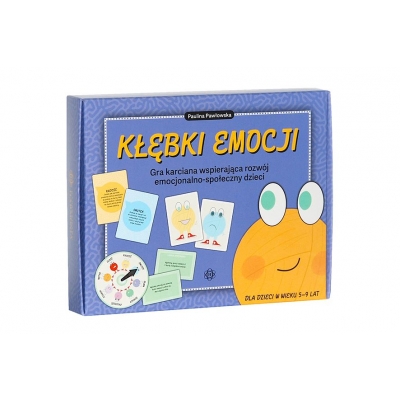 KŁĘBKI EMOCJI - GRA KARCIANA WSPIERAJĄCA ROZWÓJ EMOCJONALNO-SPOŁECZNY DZIECI /5-9 LAT (HAR021)