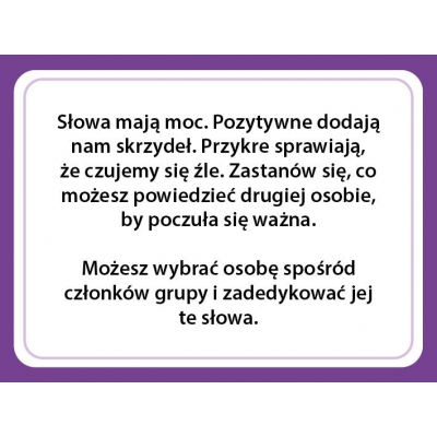 POZNAJMY SIĘ. GRA WSPIERAJĄCA KOMPETENCJE SPOŁECZNO-EMOCJONALNE (SOS005)