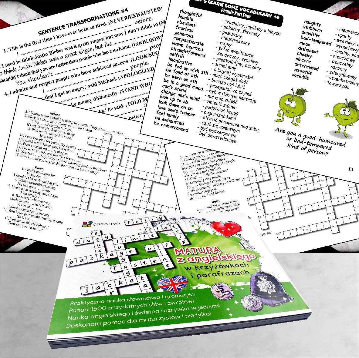 MATURA Z ANGIELSKIEGO W KRZYŻÓWKACH I PARAFRAZACH
