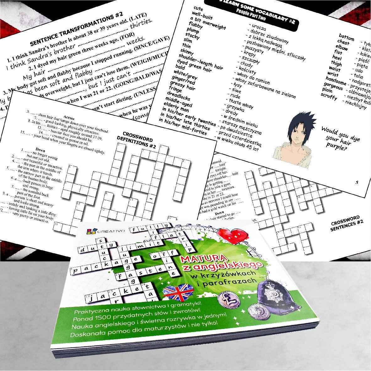 MATURA Z ANGIELSKIEGO W KRZYŻÓWKACH I PARAFRAZACH