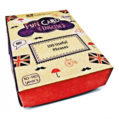 FUN CARD ENGLISH 100 USEFUL PHRASES (CRE016)