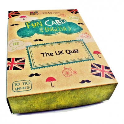 FUN CARD ENGLISH THE UK QUIZ (JOB301)