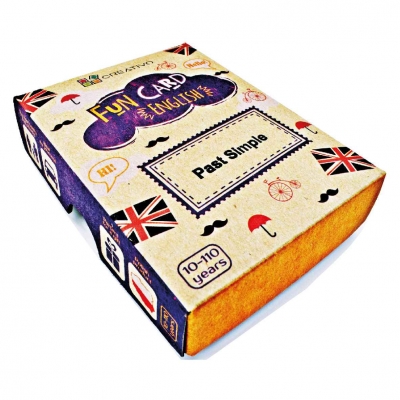 FUN CARD ENGLISH PAST SIMPLE (CRE013)