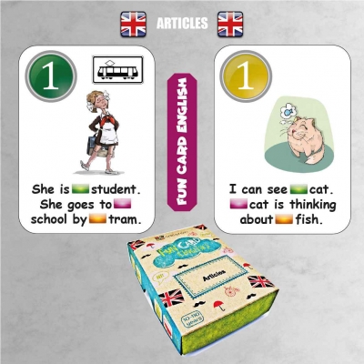 FUN CARD ENGLISH ARTICLES (CRE002)