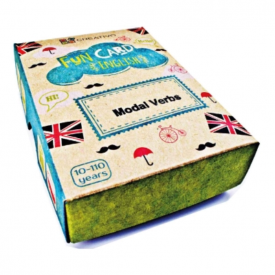 FUN CARD ENGLISH MODAL VERBS (CRE009)
