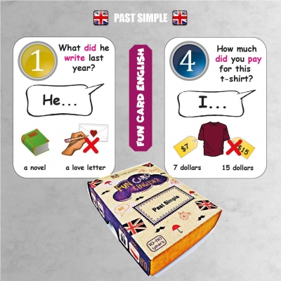 FUN CARD ENGLISH PAST SIMPLE (CRE013)