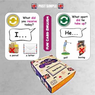 FUN CARD ENGLISH PAST SIMPLE (CRE013)