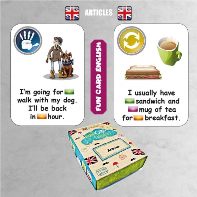 FUN CARD ENGLISH ARTICLES (CRE002)