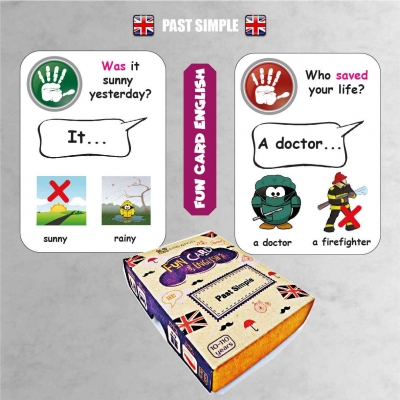 FUN CARD ENGLISH PAST SIMPLE (CRE013)