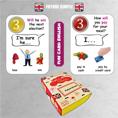 FUN CARD ENGLISH FUTURE SIMPLE (CRE005)