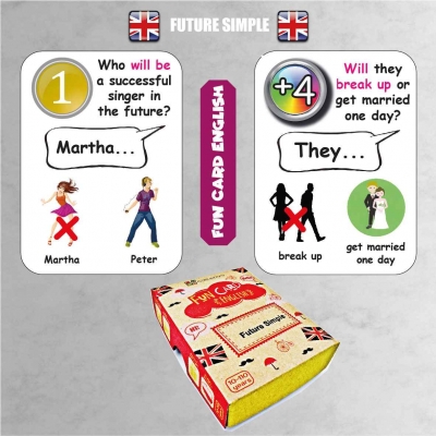 FUN CARD ENGLISH FUTURE SIMPLE (CRE005)