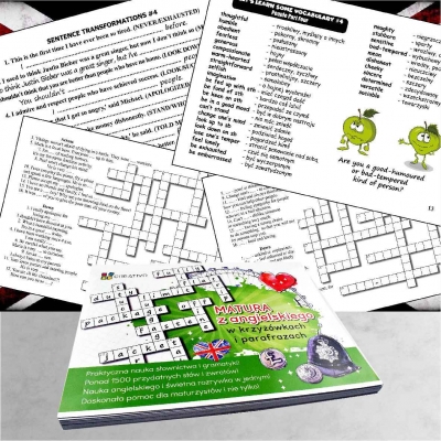 MATURA Z ANGIELSKIEGO W KRZYŻÓWKACH I PARAFRAZACH (CRE021)