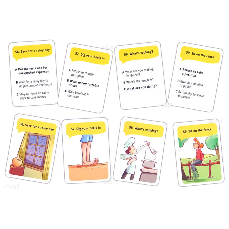 the idioms game