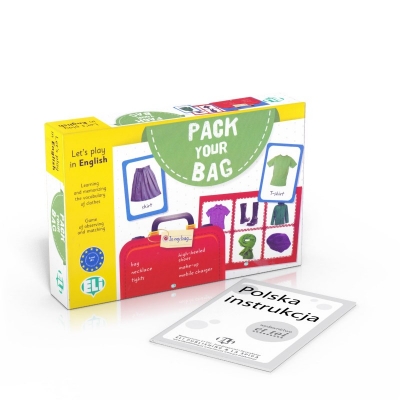 PACK YOUR BAG - GRA DO NAUKI JĘZYKA ANGIELSKIEGO  /POZIOM A1/A2 (JOB106)