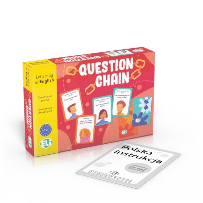 QUESTION CHAIN - GRA DO NAUKI JĘZYKA ANGIELSKIEGO /POZIOM A2/B1 (SOS259)