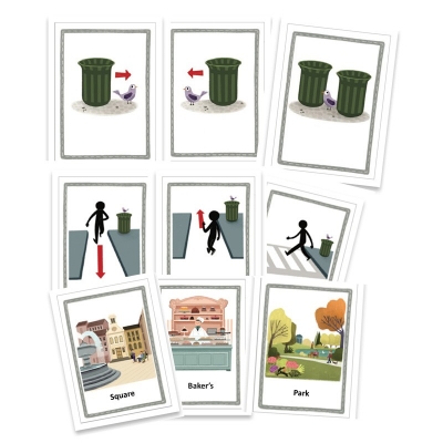 THE DIRECTIONS GAME - GRA DO NAUKI JĘZYKA ANGIELSKIEGO /POZIOM A2-B1 (JOB372)