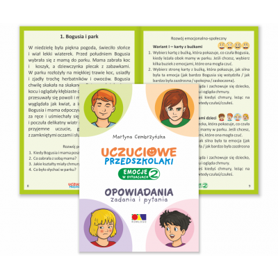 UCZUCIOWE PRZEDSZKOLAKI - EMOCJE W SYTUACJACH. CZĘŚĆ 2 (KSI880)