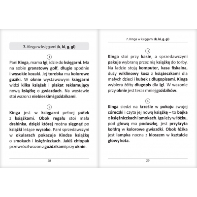 PAPUGA AGA OPOWIADA CZ. 5 - K, KI, G, GI - HISTORYJKI OBRAZKOWE