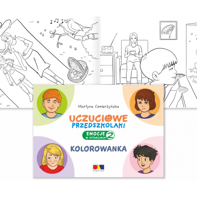 UCZUCIOWE PRZEDSZKOLAKI - EMOCJE W SYTUACJACH. CZĘŚĆ 2 (KSI880)