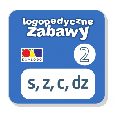 LOGOPEDYCZNE ZABAWY CZ. II - S, Z, C, DZ (LOG001-2)