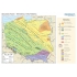 MAPA ŚCIENNA POLSKI GEOLOGIA -  TEKTONIKA I STRATYGRAFIA (MER102)