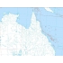 MAPA ŚCIENNA AUSTRALII KONTUROWA DO ĆWICZEŃ (MER010)