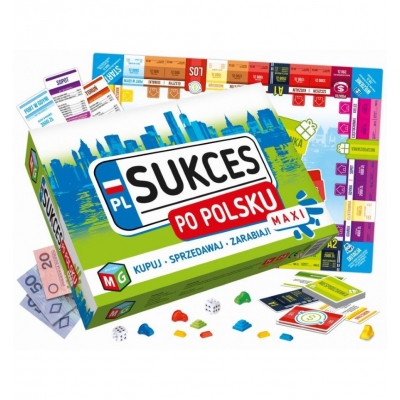 SUKCES PO POLSKU MAXI - GRA PLANSZOWA (ZAB614)