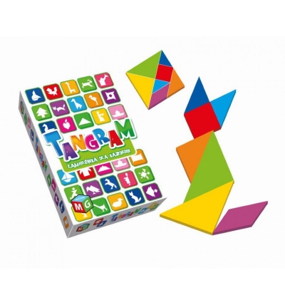 TANGRAM - UKŁADANKA LOGICZNA (ZAB 275)