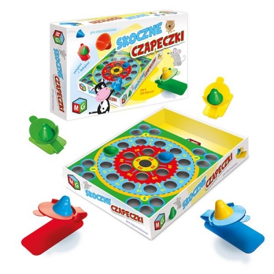 SKOCZNE CZAPECZKI GRA ZRĘCZNOŚCIOWA (GRA966)