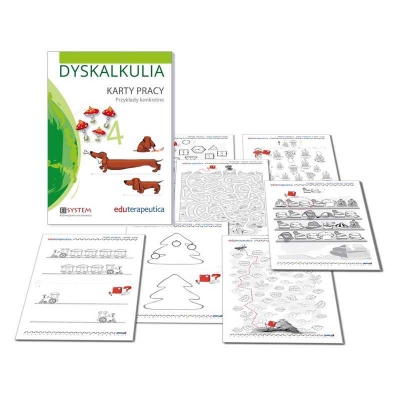 EDUTERAPEUTICA DYSKALKULIA KARTY PRACY (ROZ006)