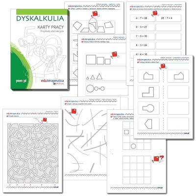 EDUTERAPEUTICA DYSKALKULIA KARTY PRACY (ROZ006)