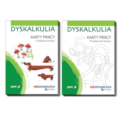 EDUTERAPEUTICA DYSKALKULIA KARTY PRACY (ROZ006)