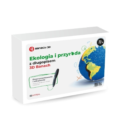 EKOLOGIA I PRZYRODA Z DŁUGOPISEM 3D BANACH 10+ (ROZ047-5)