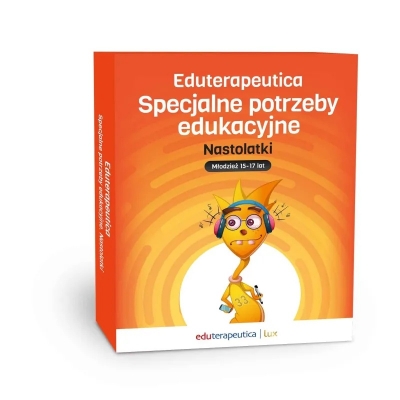 EDUTERAPEUTICA LUX SPE NASTOLATKI ONLINE. DYSLEKSJA, DYSGRAFIA, DYSORTOGRAFIA, DYSKALKULIA (ROZ0039)