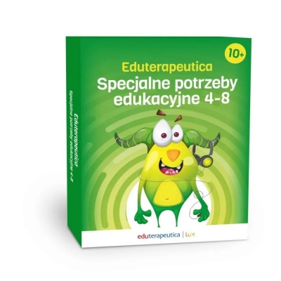 EDUTERAPEUTICA LUX SPE 4-8 ONLINE. PAKIET TERAPEUTYCZNY DYSLEKSJA-DYSGRAFIA-DYSORTOGRAFIA-DYSKALKULIA (ROZ041)