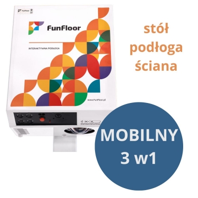 INTERAKTYWNA PODŁOGA FUNFLOOR MOBILNY 3w1