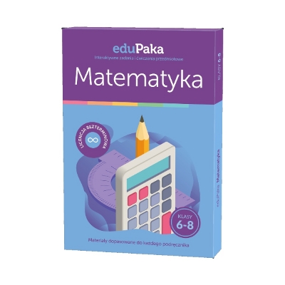 eduPaka MATEMATYKA KL. 6-8. INTERAKTYWNE ZADANIA I ĆWICZENIA (MAT366)