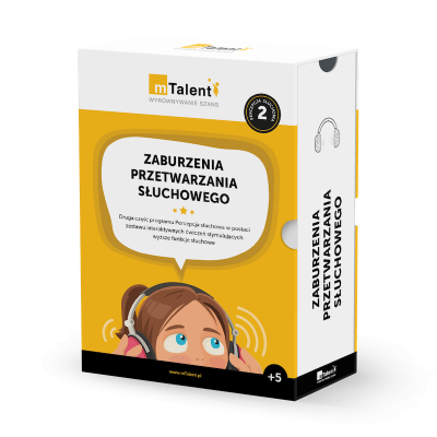 mTALENT ZABURZENIA PRZETWARZANIA SŁUCHOWEGO (SPE027)