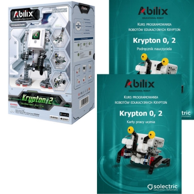 ROBOT ABILIX KRYPTON 2 V2 EDU - ZESTAW Z PODRĘCZNIKIEM