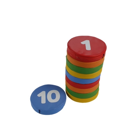 PIANKOWE PODUSZKI DO SIEDZENIA CYFERKI 1-10