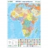 DWUSTRONNA MAPA ŚCIENNA AFRYKI - FIZYCZNA / POLITYCZNA 1:9.100.000 (GMA022)
