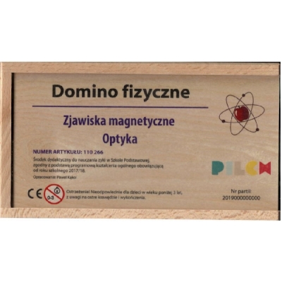 FIZYCZNE DOMINO- ZJAWISKA MAGNETYCZNE, OPTYKA (FIZ995)